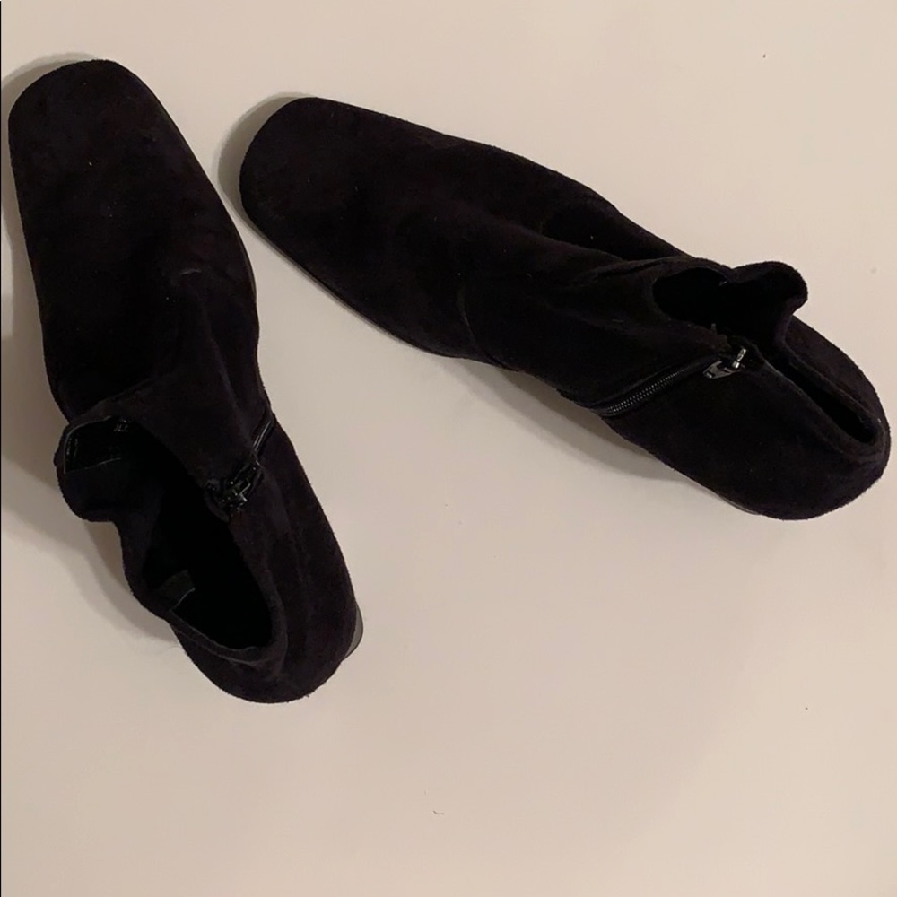 Franco Sarto Suede Ankle Boots